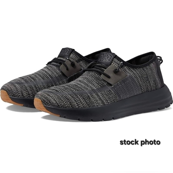 Hey Dude Sirocco Men\'s Size 14 Black Night Casual Slip On Sneakers #40140 Shoes main image 10